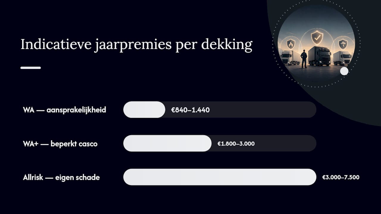 Vergelijking van premies en dekkingsniveaus