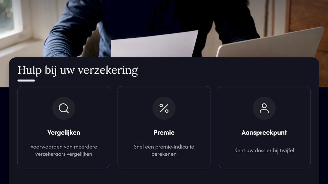 Hulp nodig bij uw bestelbusverzekering? — overview diagram