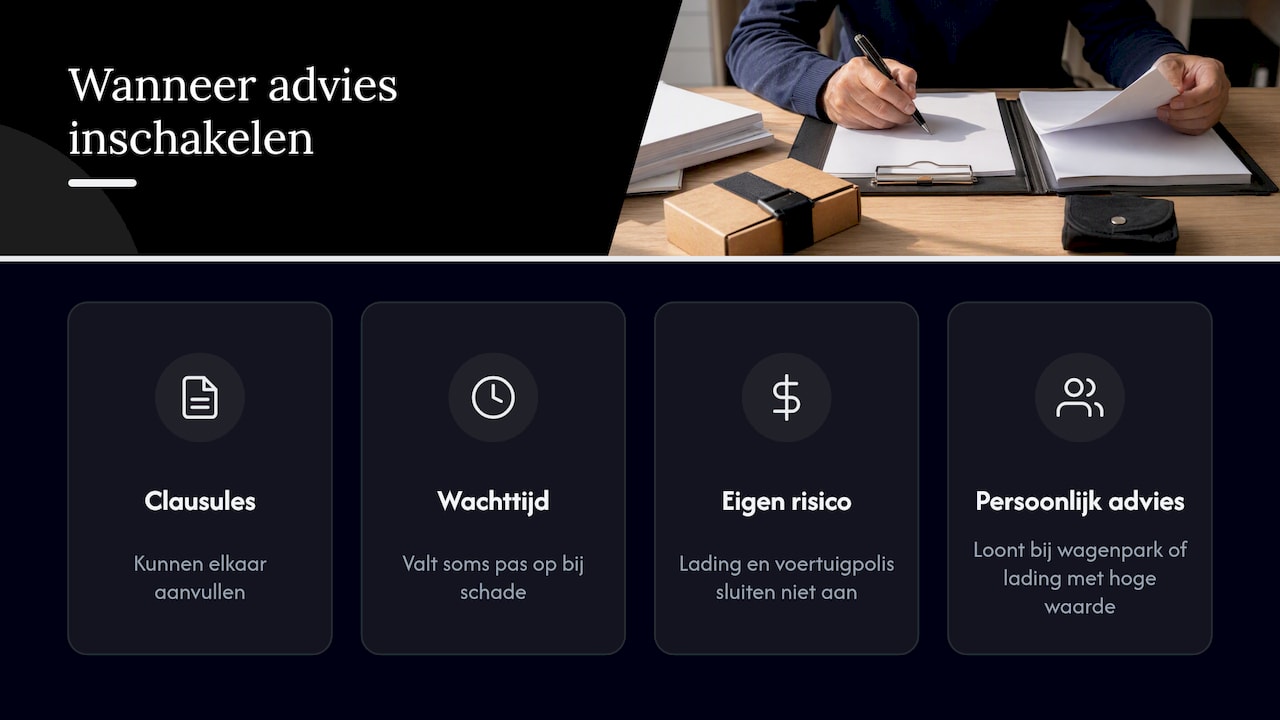 Wanneer schakel je een adviseur in? — overview diagram