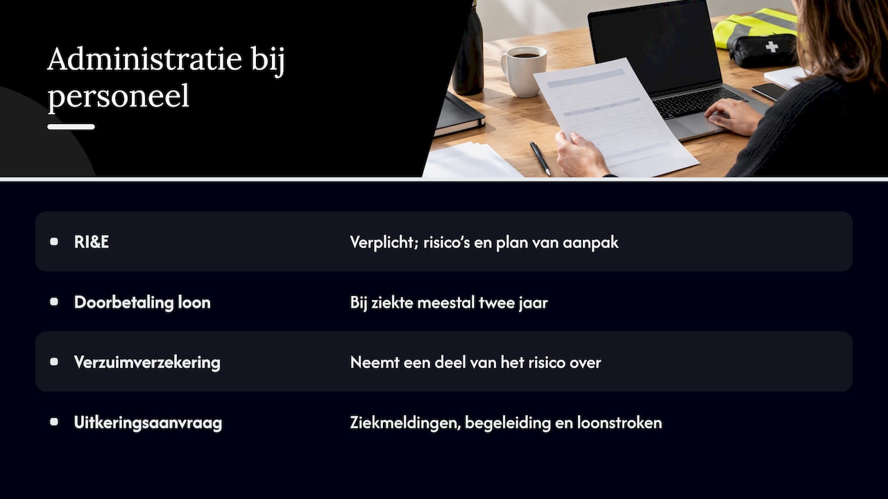 Met personeel: RIE, verzuim en ongevallen — overview diagram